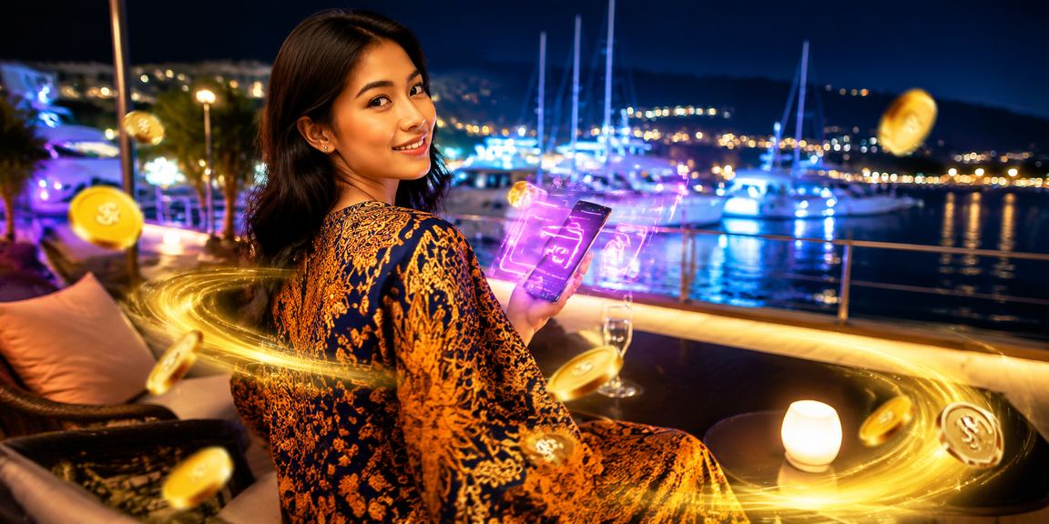 Suasana pertaruhan E-Sukan bergaya tempatan di Langkawi dengan elemen batik